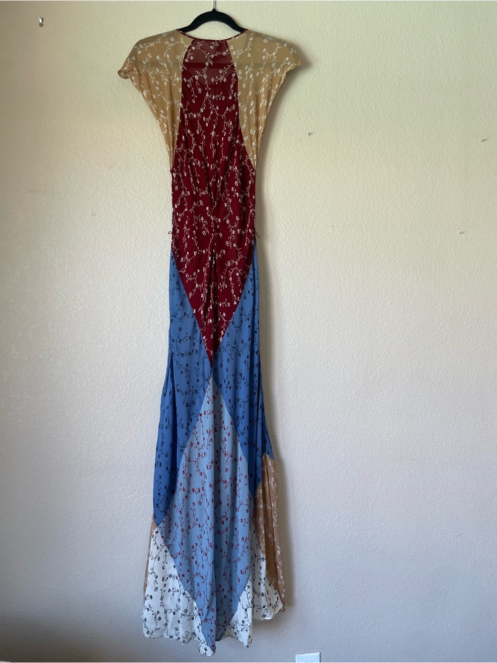 rag & bone Sam Patchwork Floral Maxi Dress Small - Picture 4 of 14